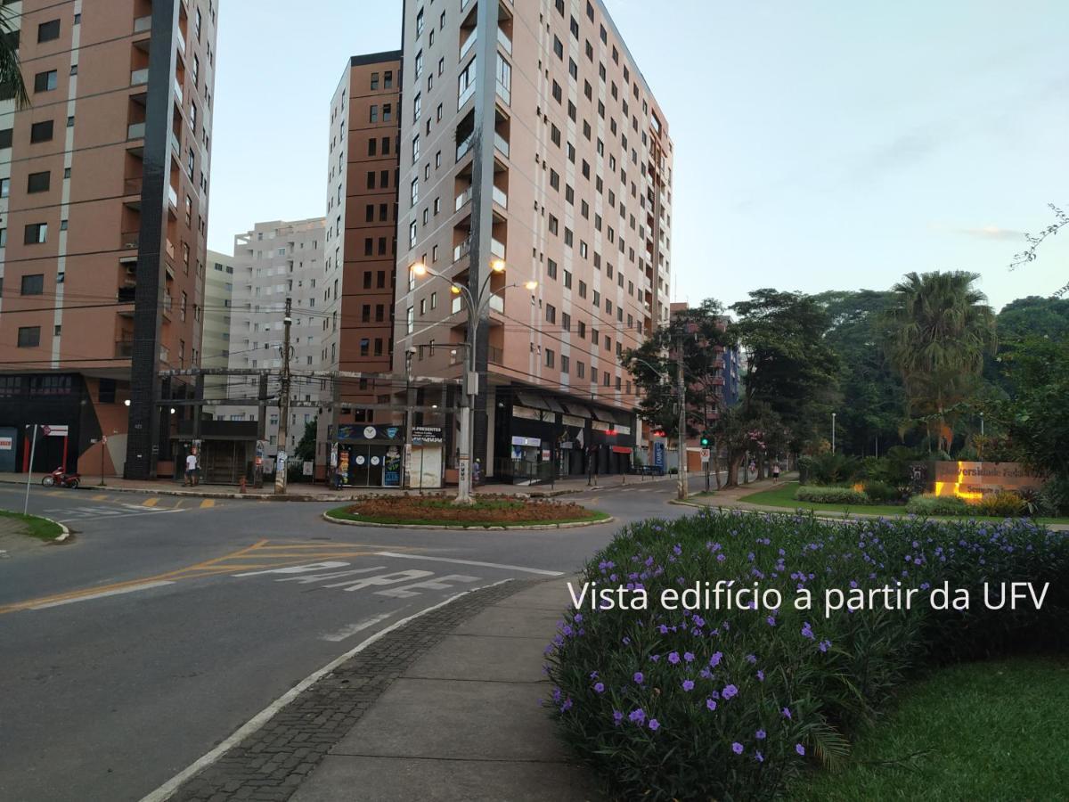 Apartamento Quarto E Sala Em Frente Ufv Com Wi-Fi E Garagem Viçosa エクステリア 写真